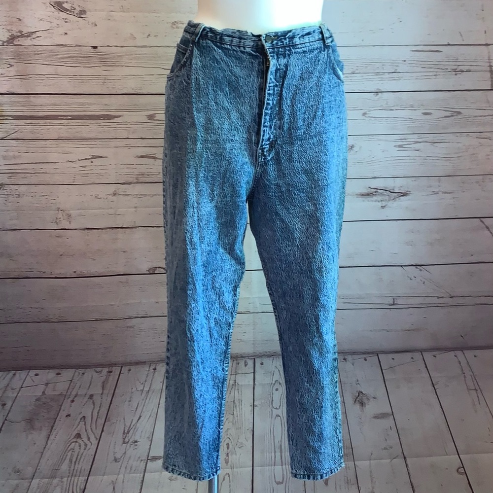 Stefano International Sportswear Vintage Denim Jeans Distressed Size 26